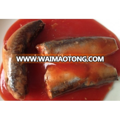 Canned mackerel in tomato sauce Preservation Instant food